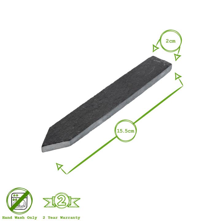 Rinkit Pty Ltd - Wholesale Garden/lawn stake - Slate Plant Marker - 2cm x 15.5cm - By Nicola Spring1