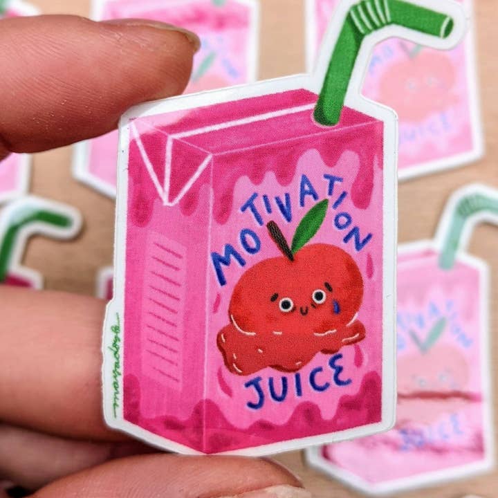 Autocollant de jus de motivation pour la vente par Uschie