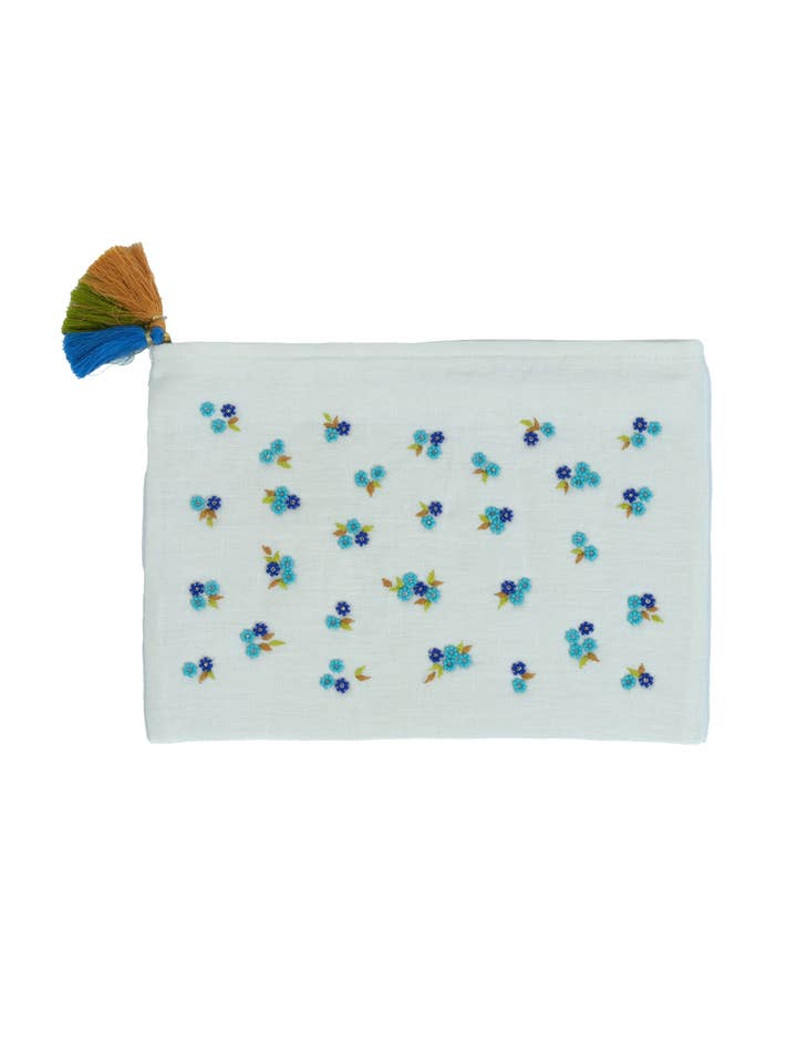 Bolsa de cuentas azules para venta al por mayor de Nile Cottons