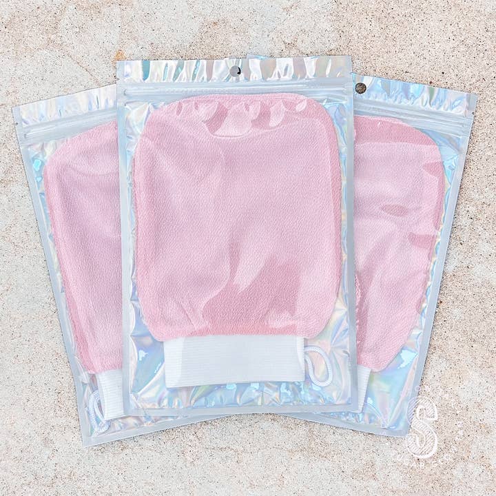 Sugar Glow Tan - Wholesale Exfoliating Gloves/Mitts - Glow Buff Exfoliating Mitt
