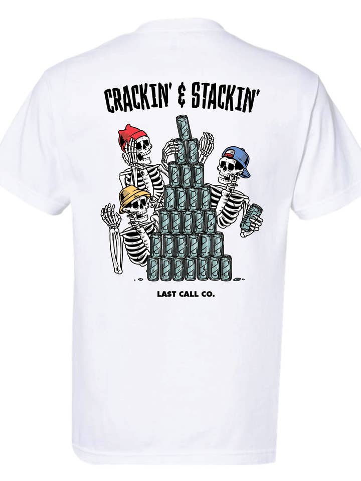 Last Call Co. Crackin' Short Sleeve T-Shirt for wholesale by Last Call Co.