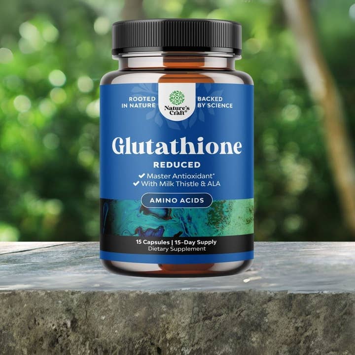 Glutathion Capsules – Anti-Aging Aminozuur, 15 st. voor wholesale door Nature's Craft