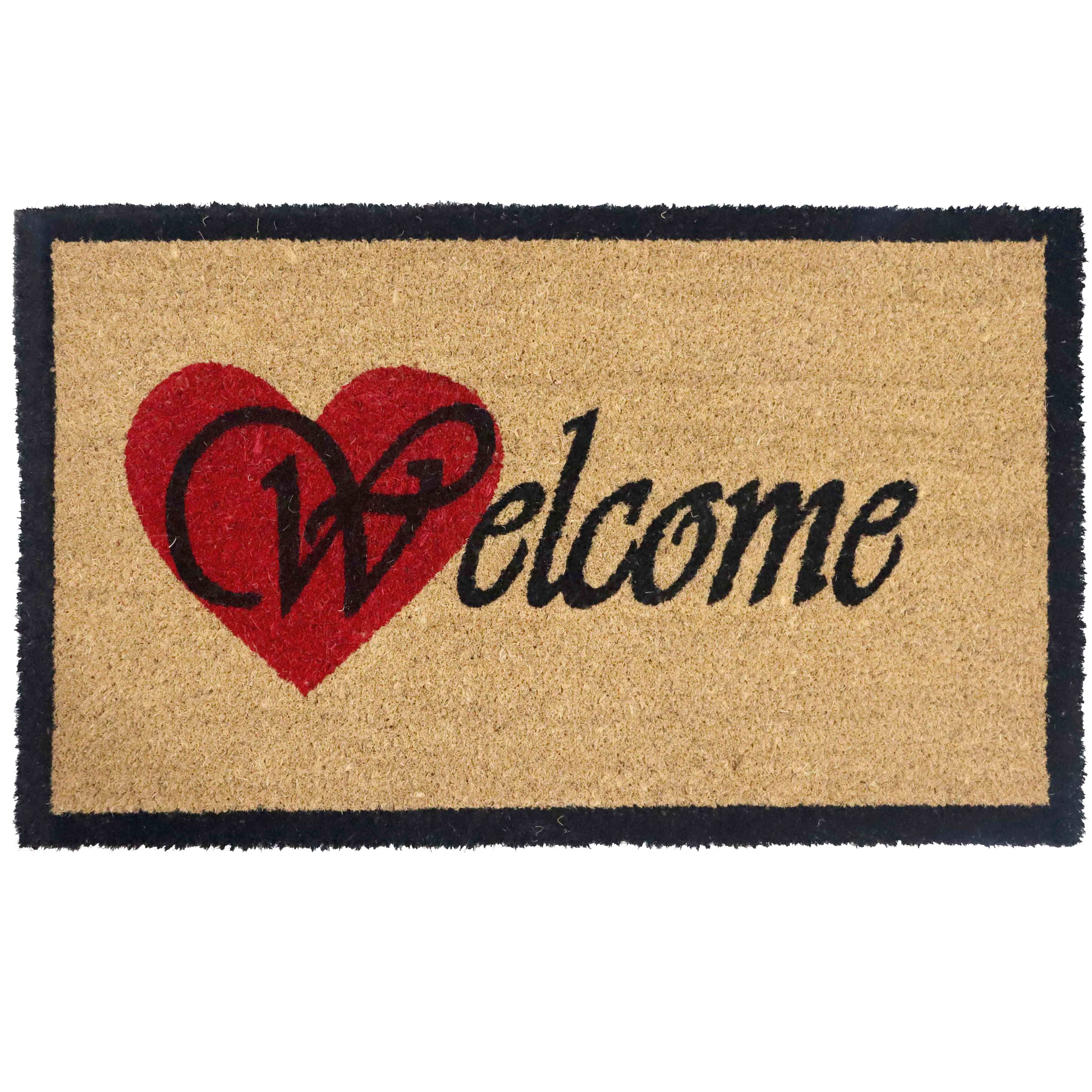 Quickway Imports – wholesale Door mat – Heavy Duty Coco Coir Doormat  18x30"6