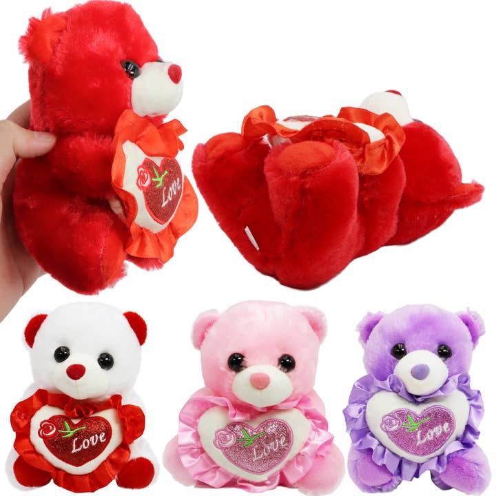 Love Heart Teddy Bear Plush Stuffed Toy - 6 Inch and other Purchase Wholesale mini teddy bears. Free Returns & Net 60 Terms on Faire trending on Faire.