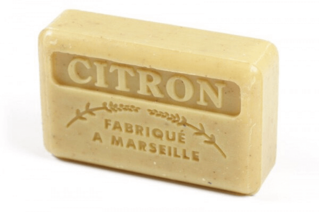 French Soap Wholesale - Wholesale Bar Soap - 125g French Soap with Crushed Lemon3
