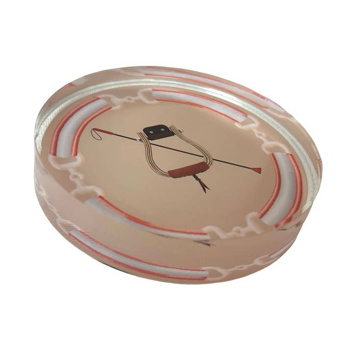 Acrylic Napkin Weight, Equestrian for wholesale by Maven Home