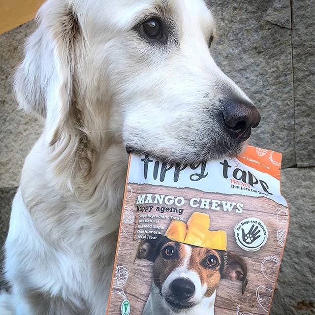 Tippy Taps Treats - Wholesale Pet Treats - Dog - Natural Dog Treats, Mango Chews 80gr - Vegan & Gluten Free2