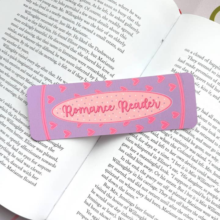 Marque-page pour lecteur de romans pour la vente par Let's Jess Doodle
