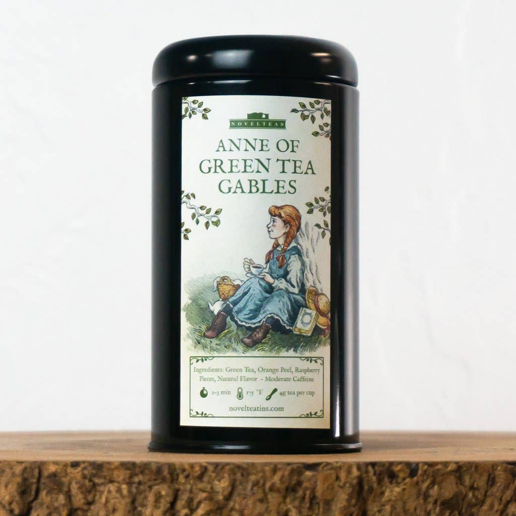 Novelteas LLC – wholesale Loose tea – Anne of Green Tea Gables - Loose Tea Tin with Bookmark7