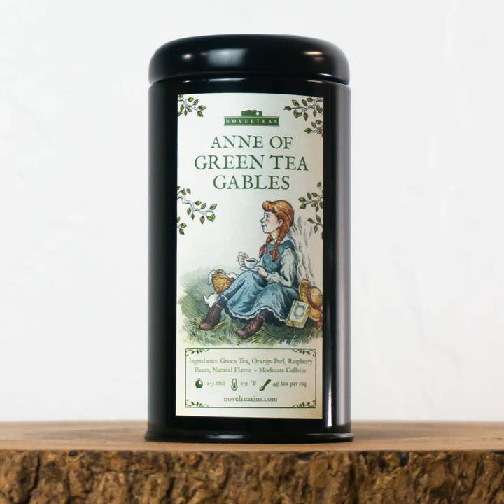 Novelteas LLC – wholesale Loose tea – Anne of Green Tea Gables - Loose Tea Tin with Bookmark7