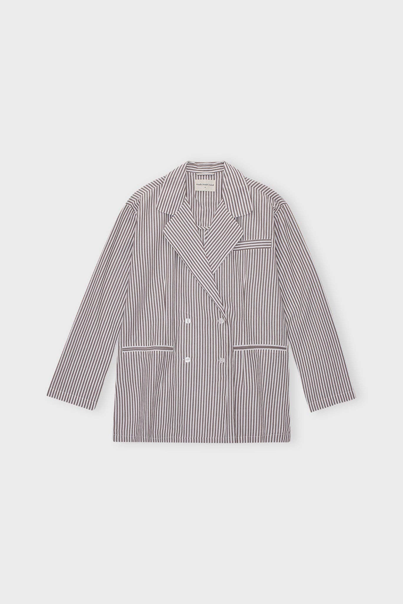 moshi moshi mind - Wholesale Button Down Shirt - Women's - viva shirt stripe1