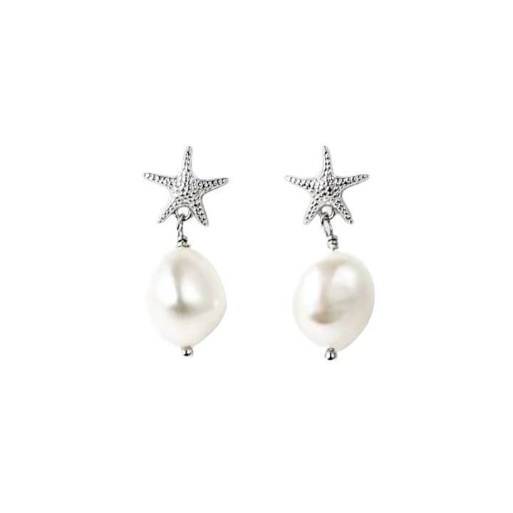 Sea Soul Home - Wholesale Dangle earrings - Starfish Pearl 1