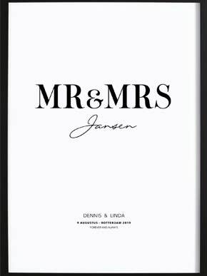 Herr och Gepersonaliseerde Poster för wholesale av Wallified