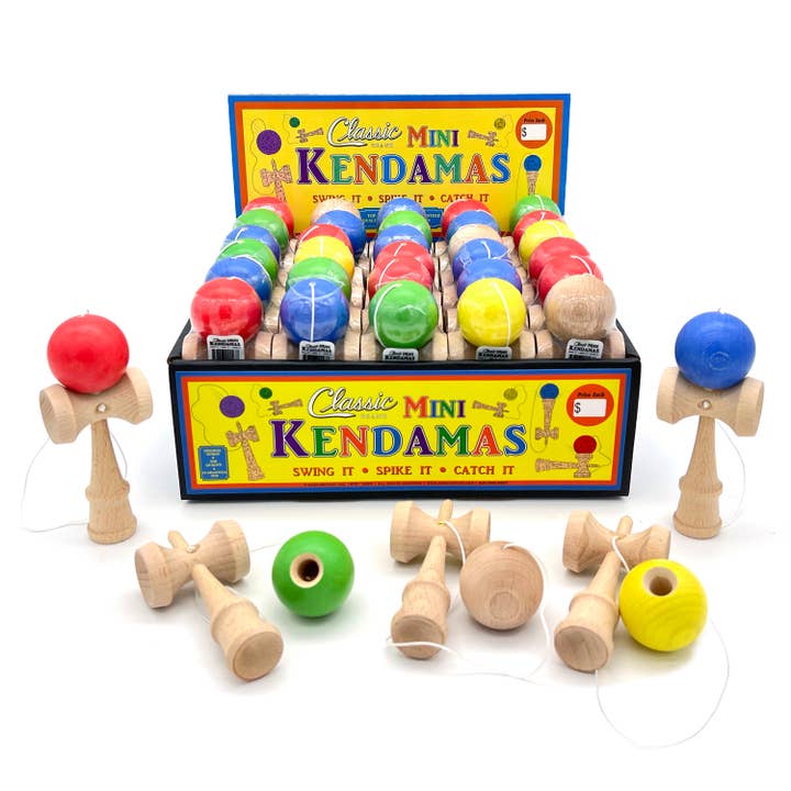 Aero-Motion, Inc. - Wholesale Wood Toy - Kids - Custom Imprinted Classic Wooden Mini Kendamas3