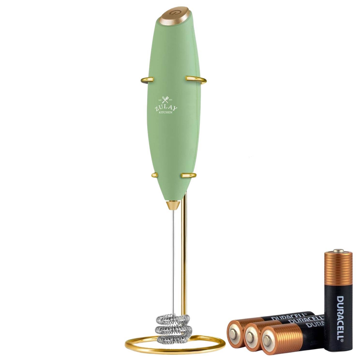 Zulay Kitchen - Wholesale Kitchen Tool/Gadget - Tornado Milk Frother Whisk – Includes 4 AA Batteries16