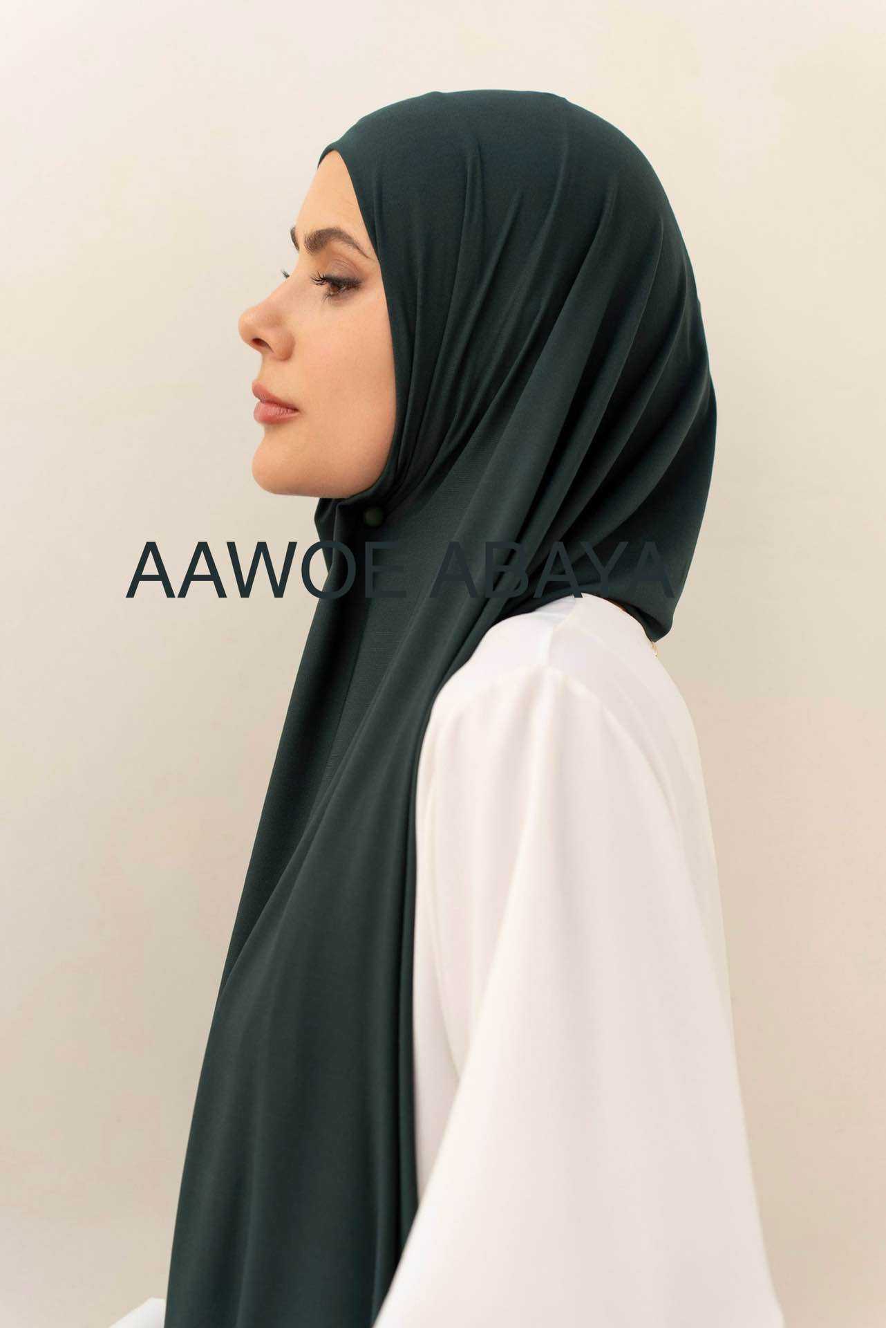 Aawoe Abaya - Wholesale Hijab - Women's - Elegant Long-Sleeve Shawl - 2484-HIJ25