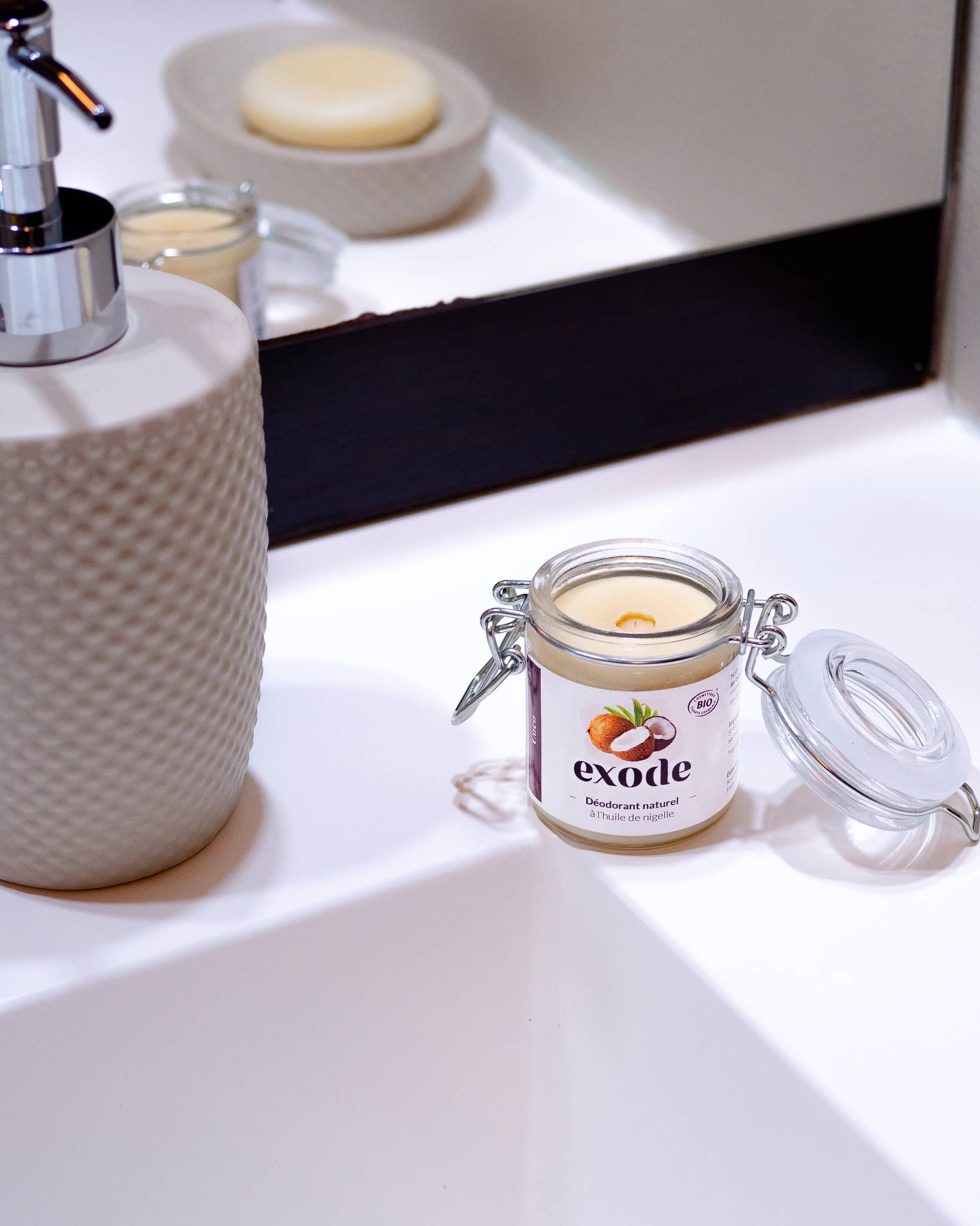 Exode – wholesale Deodorant – Unisex – Coconut balm deodorant4