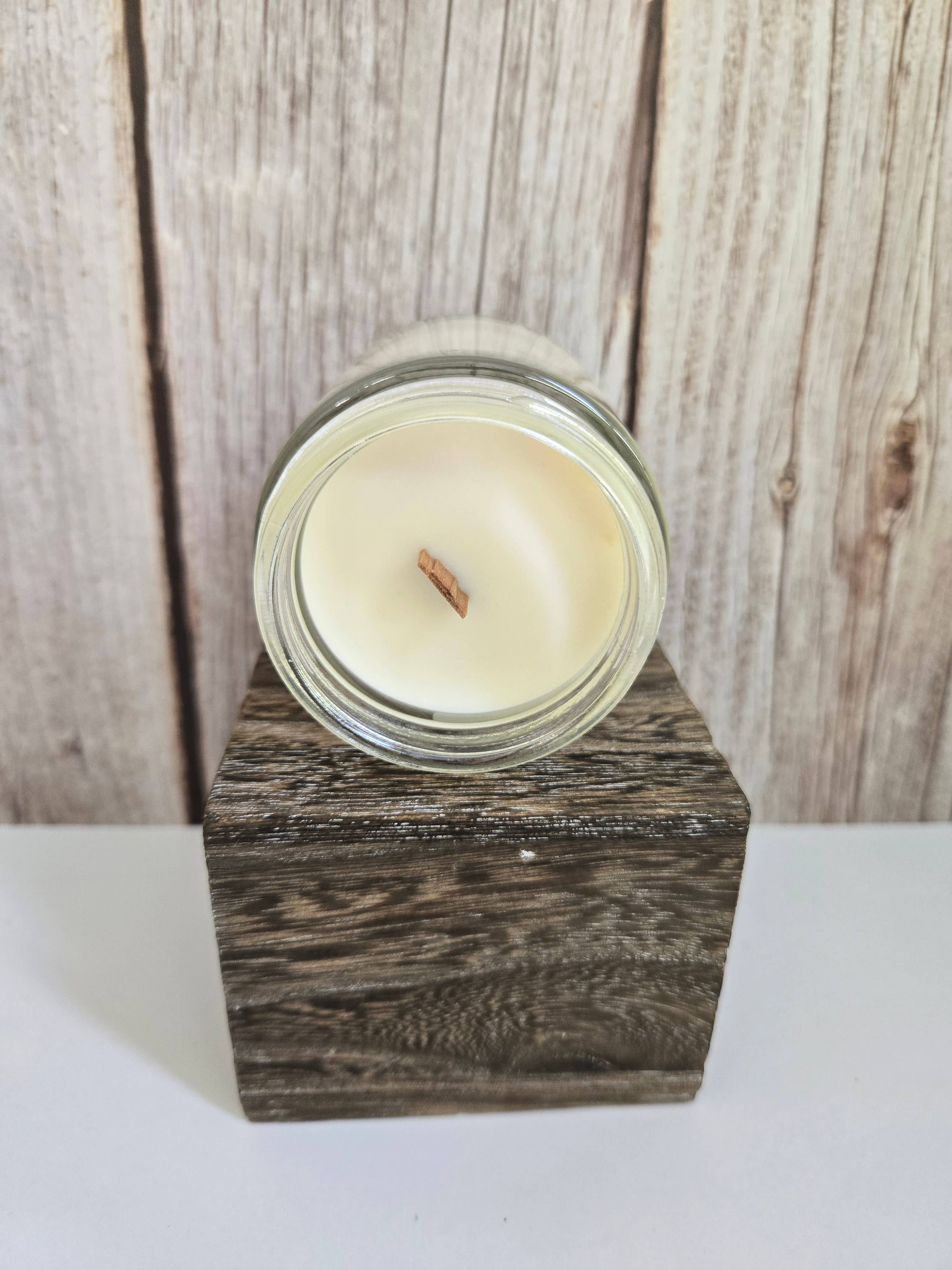 Outer Cape Trading Company - Wholesale Jar/Filled Candle - Truro Cape Cod Soy Wax Crackling Wooden Wick Candle bulk wholesale5