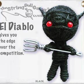 El Diablo String Doll Keychain for wholesale by Kamibashi