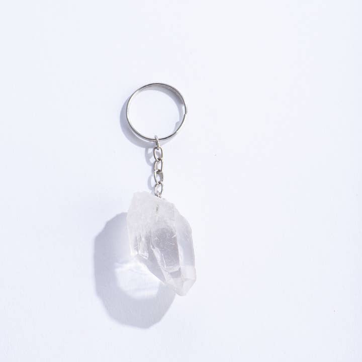GeoCentral - Wholesale Keychain - Unisex - Quartz Crystal (Keychain) - Crafted in Brazil