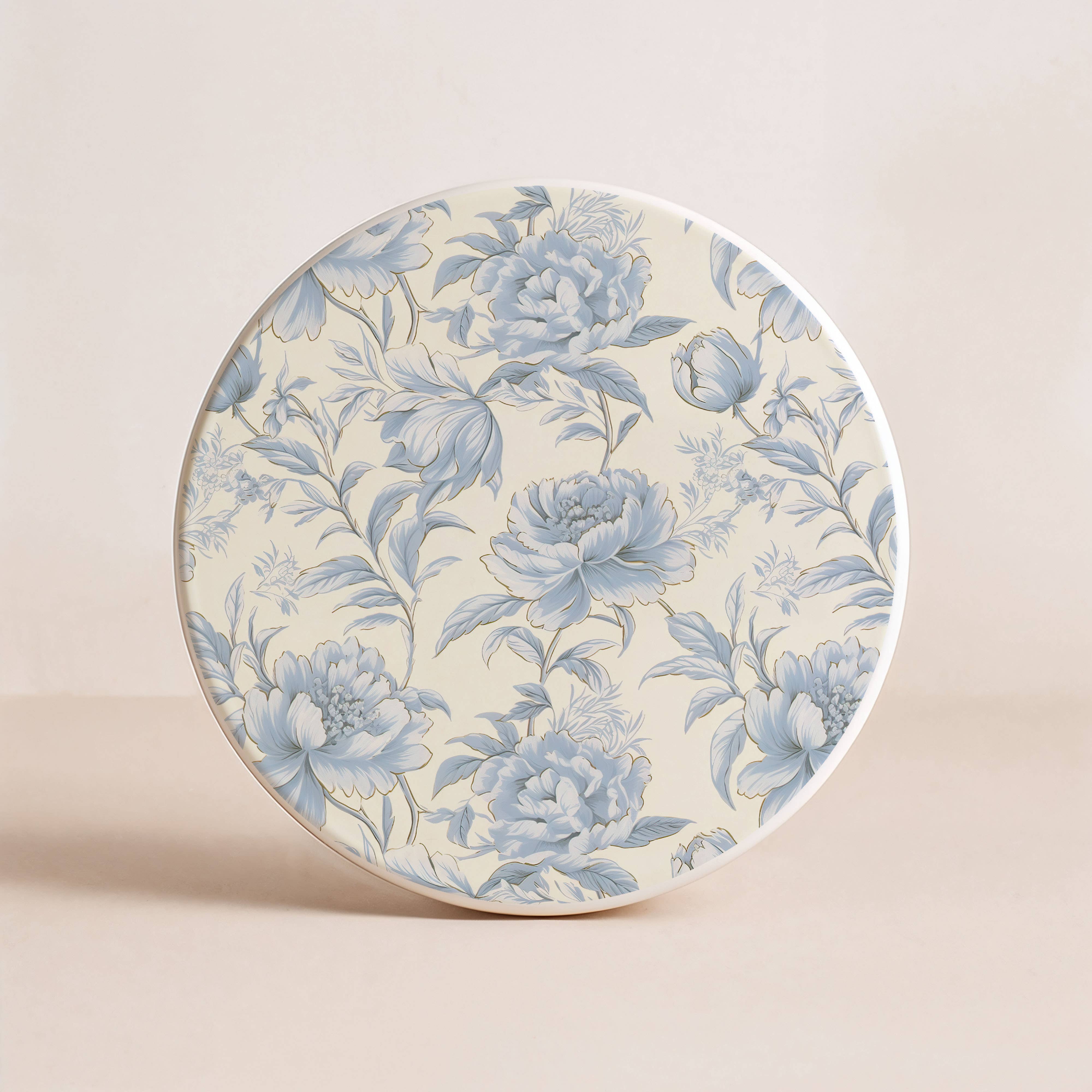 Gia Roma - Wholesale Decorative Tabletop Object - Blue Country Coaster Elegant Grandmillennial Blue Home Decor22