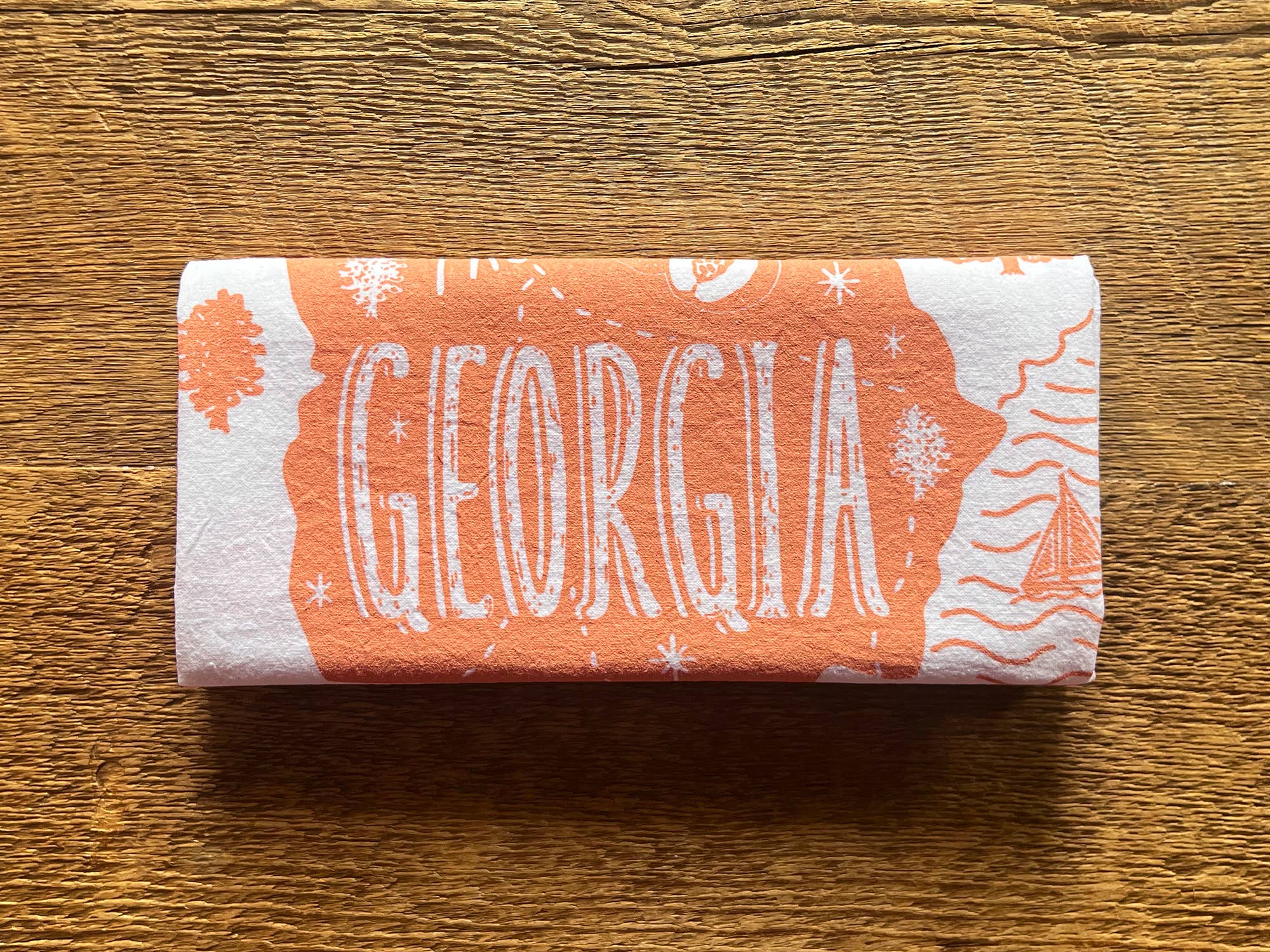 Noteworthy Paper & Press - Wholesale Tea Towel - Georgia Tea Towel3