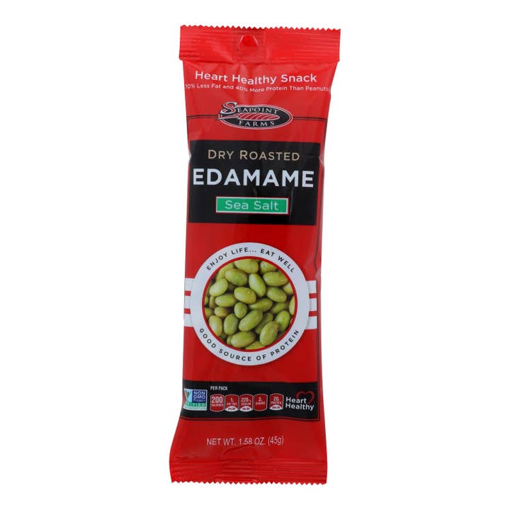 Everyday Supply Co - Wholesale Nuts - Seapoint Farms Lightly Salted Dry Roasted Edamame, 12 Pack