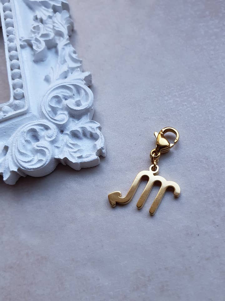 Scorpion steel charm for wholesale by LAUVEA BOUTIQUE