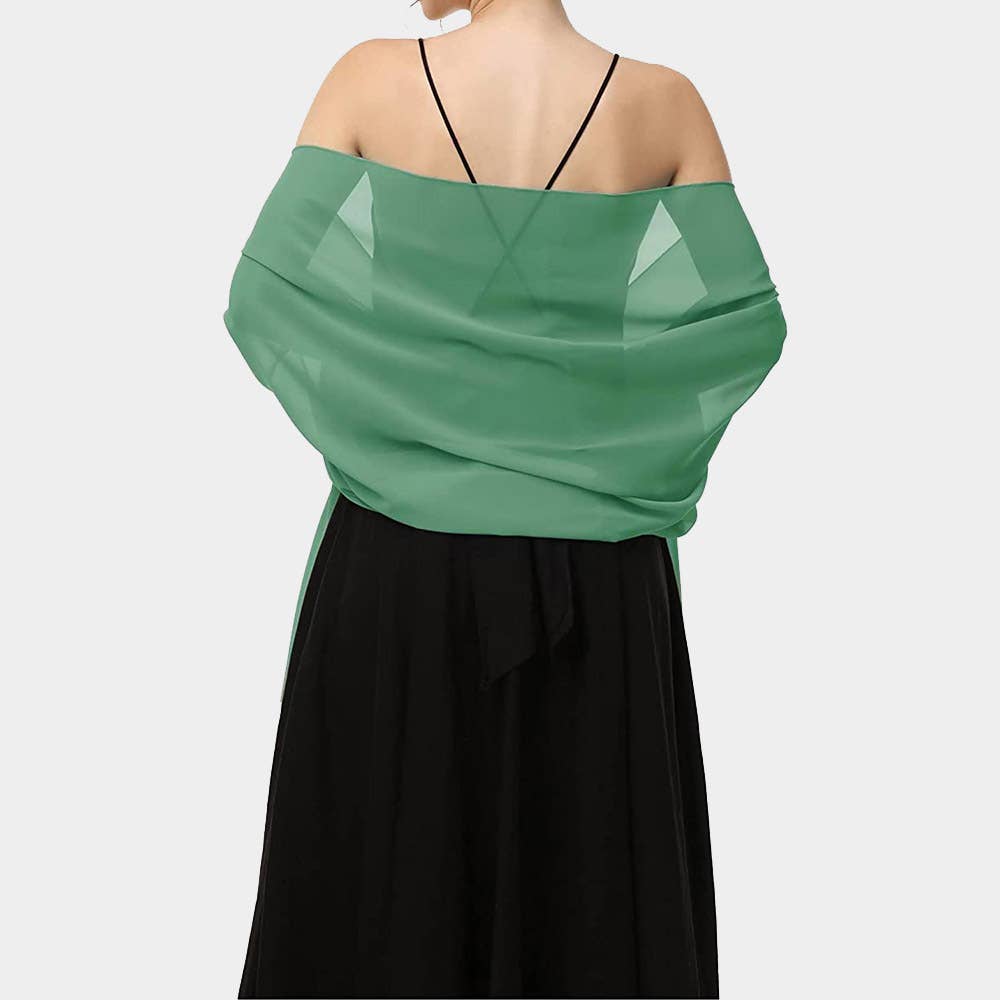 Sensibling Corp. - Venta al por mayor Bufanda - Mujer - Chal ligero de gasa para envolver y usar como bufanda3