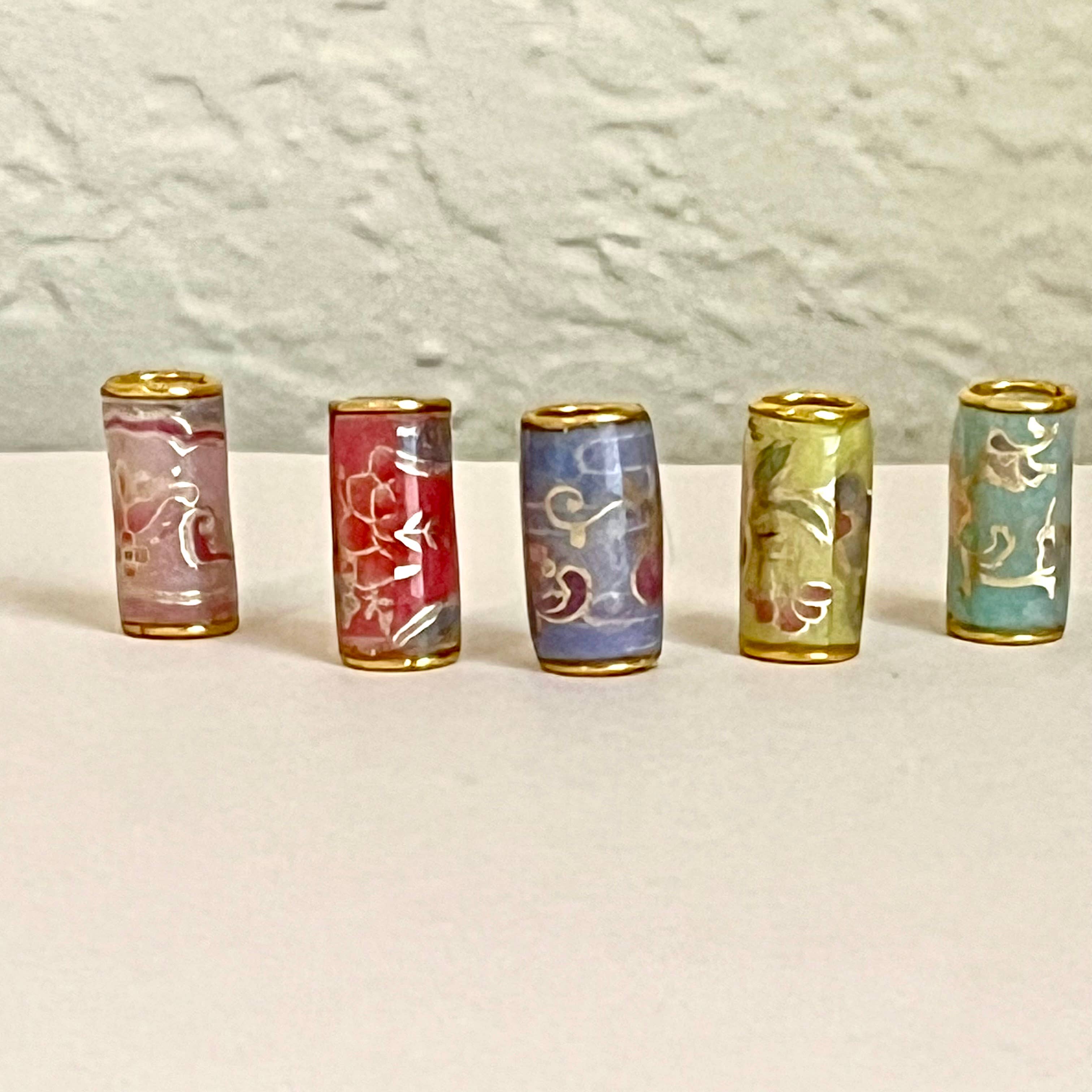 elevated loc jewelry - Wholesale Hair Accessories Set - Women's - Loc Hair Charm Set of 5 Shapes2