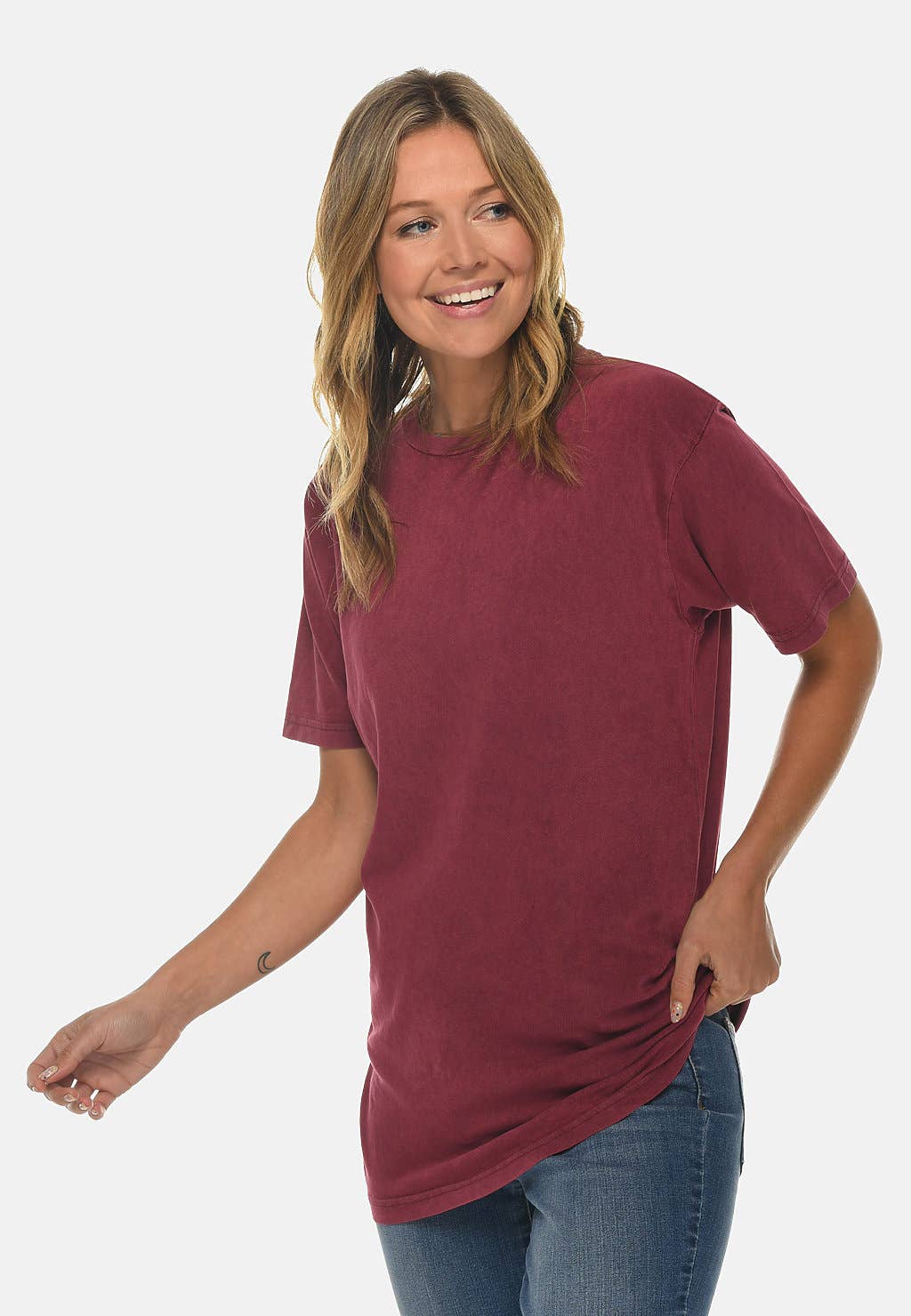 Lane Seven Apparel - Vente T-shirt – femme - T-shirt vintage à col rond de la collection signature36