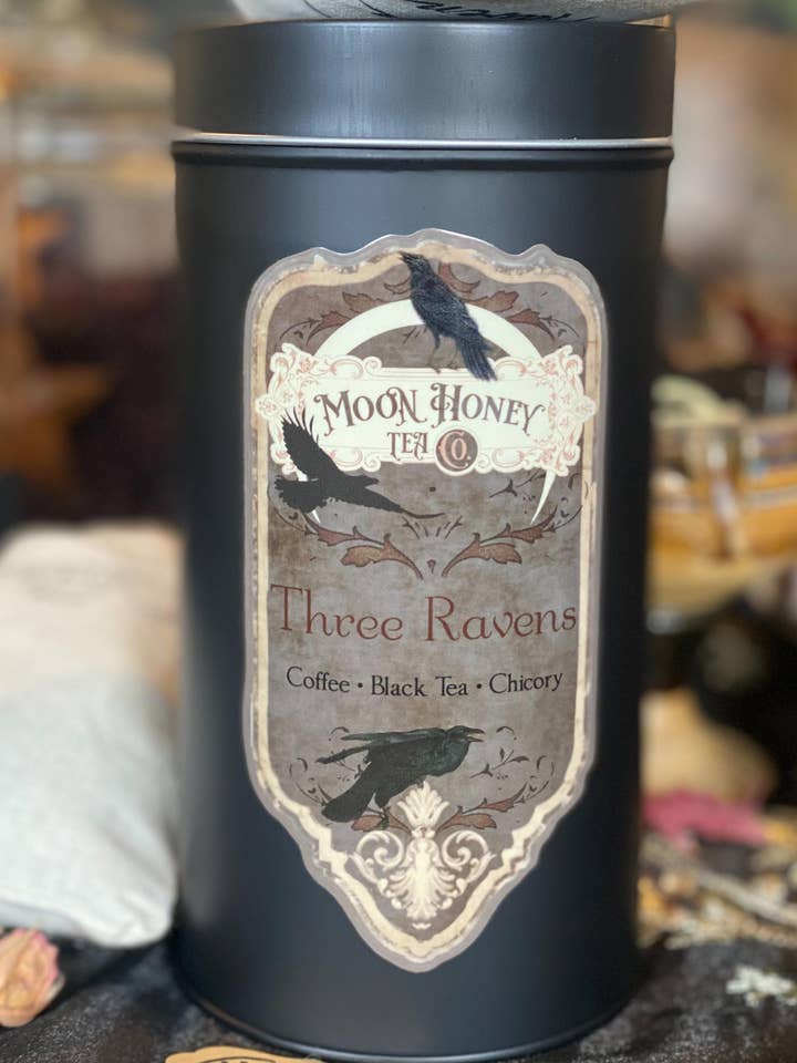 Three Ravens Blend for wholesale by Moon Honey Tea Co.