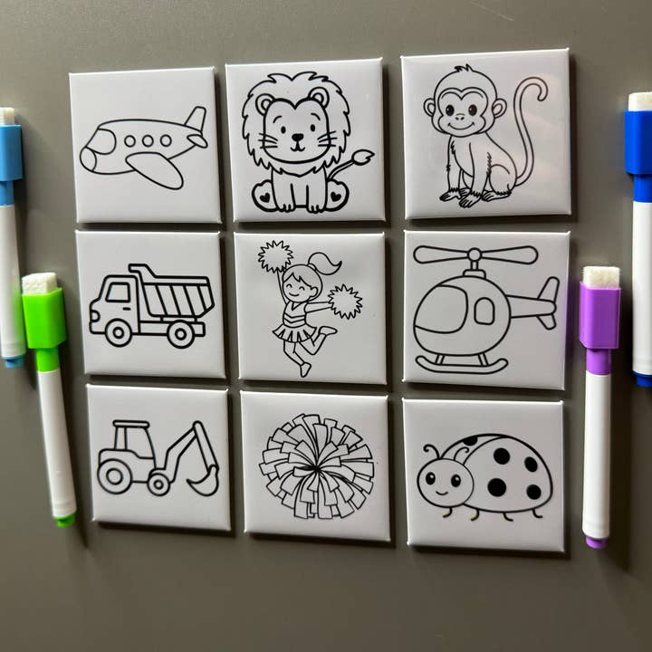 Mix and Match Dry Erase Set for wholesale by 143 Magnetic Memories