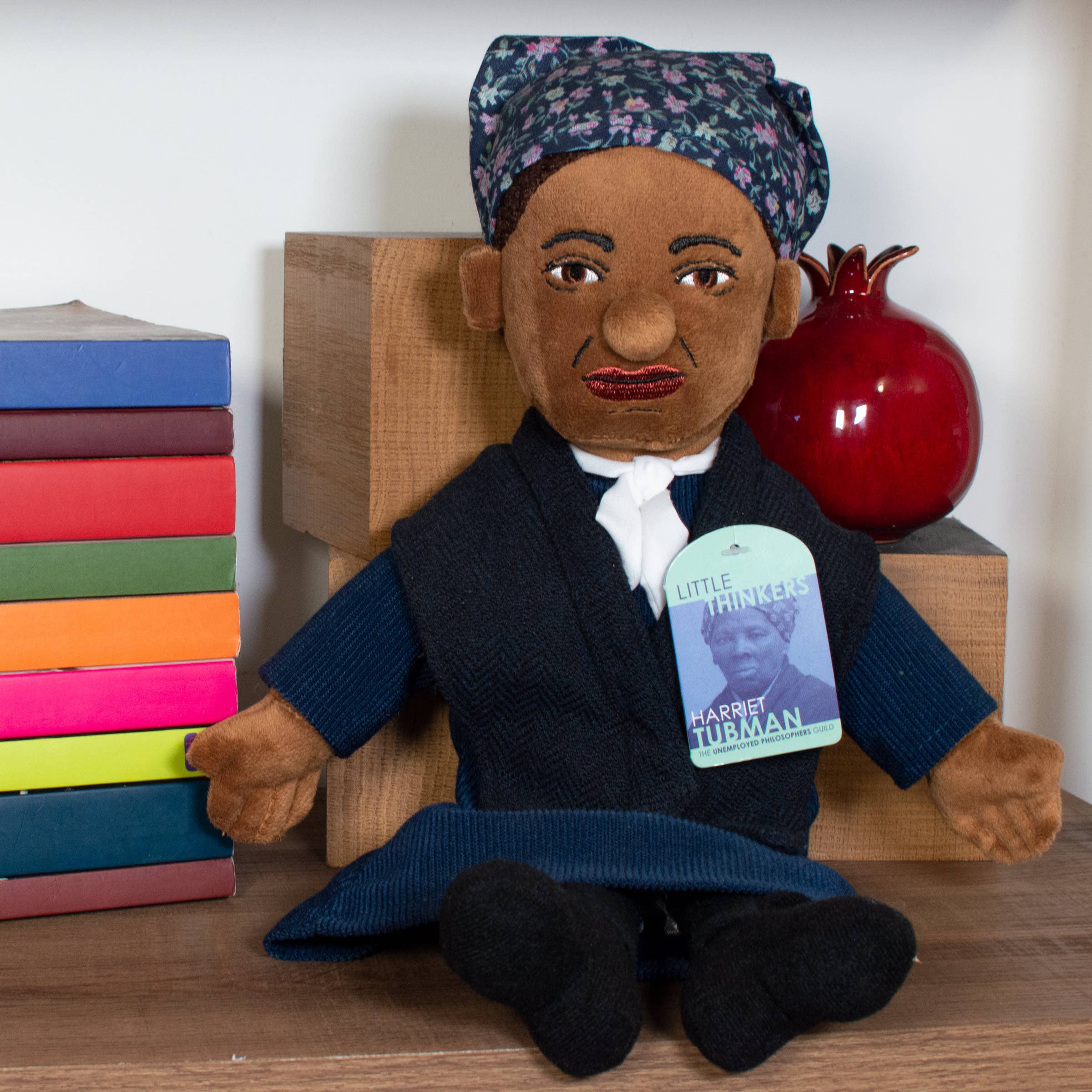 Unemployed Philosophers Guild - Vente Peluche – enfant et bébé - Harriet Tubman Petit penseur1