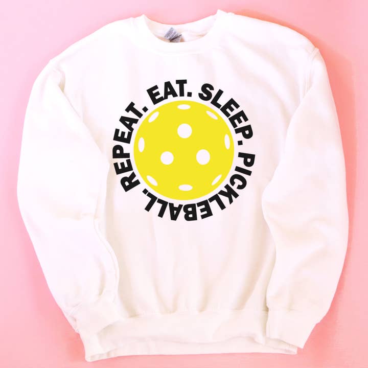 Sudadera Pickleball Eat Sleep Club para venta al por mayor de OC trading co