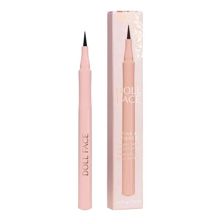 Stylo Liner Liquide Super Tenue Fine & Féline - Noir - 0,04 Once pour la vente par Kasa Style