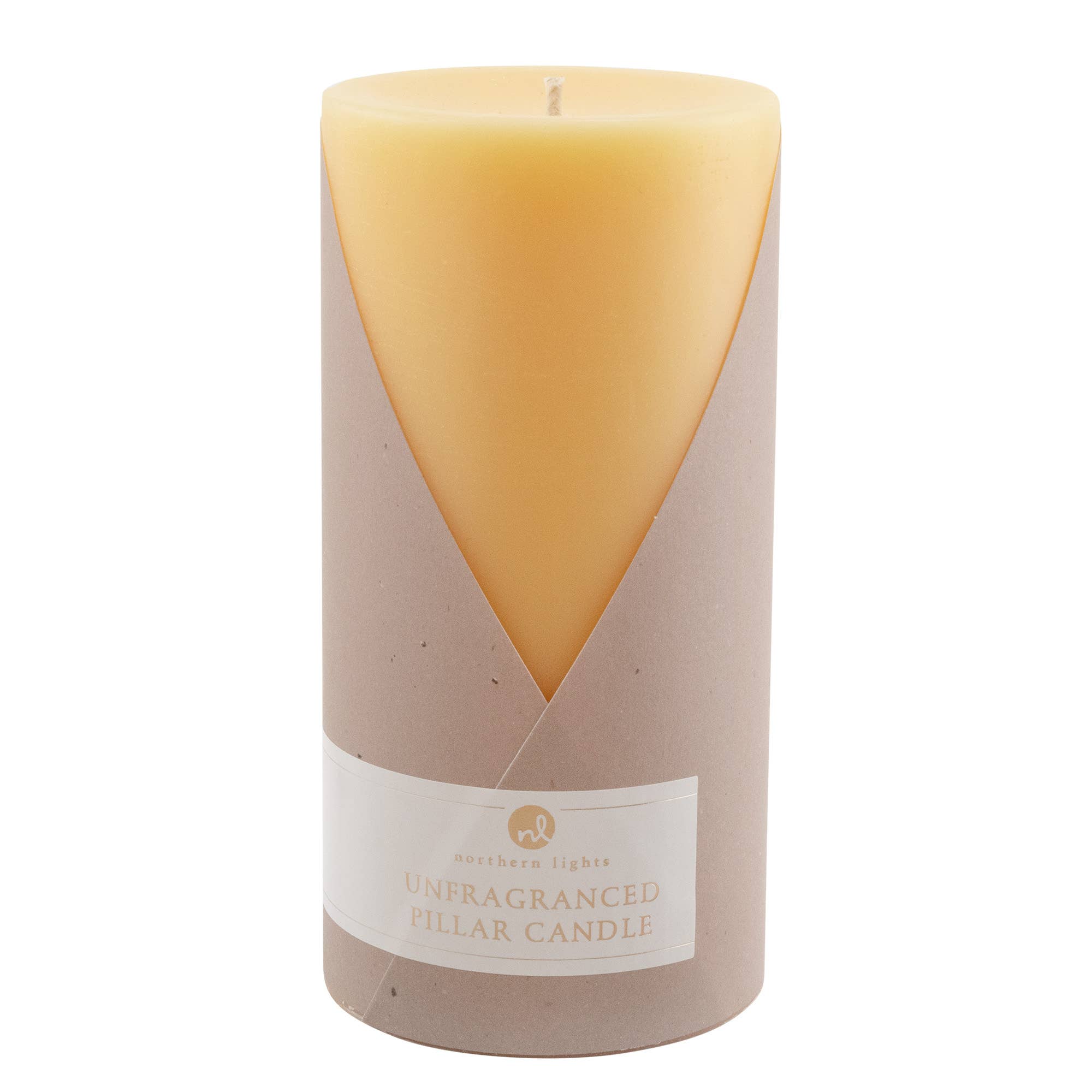 Northern Lights - Vente Bougies piliers - Pilier 3x6 non parfumé3