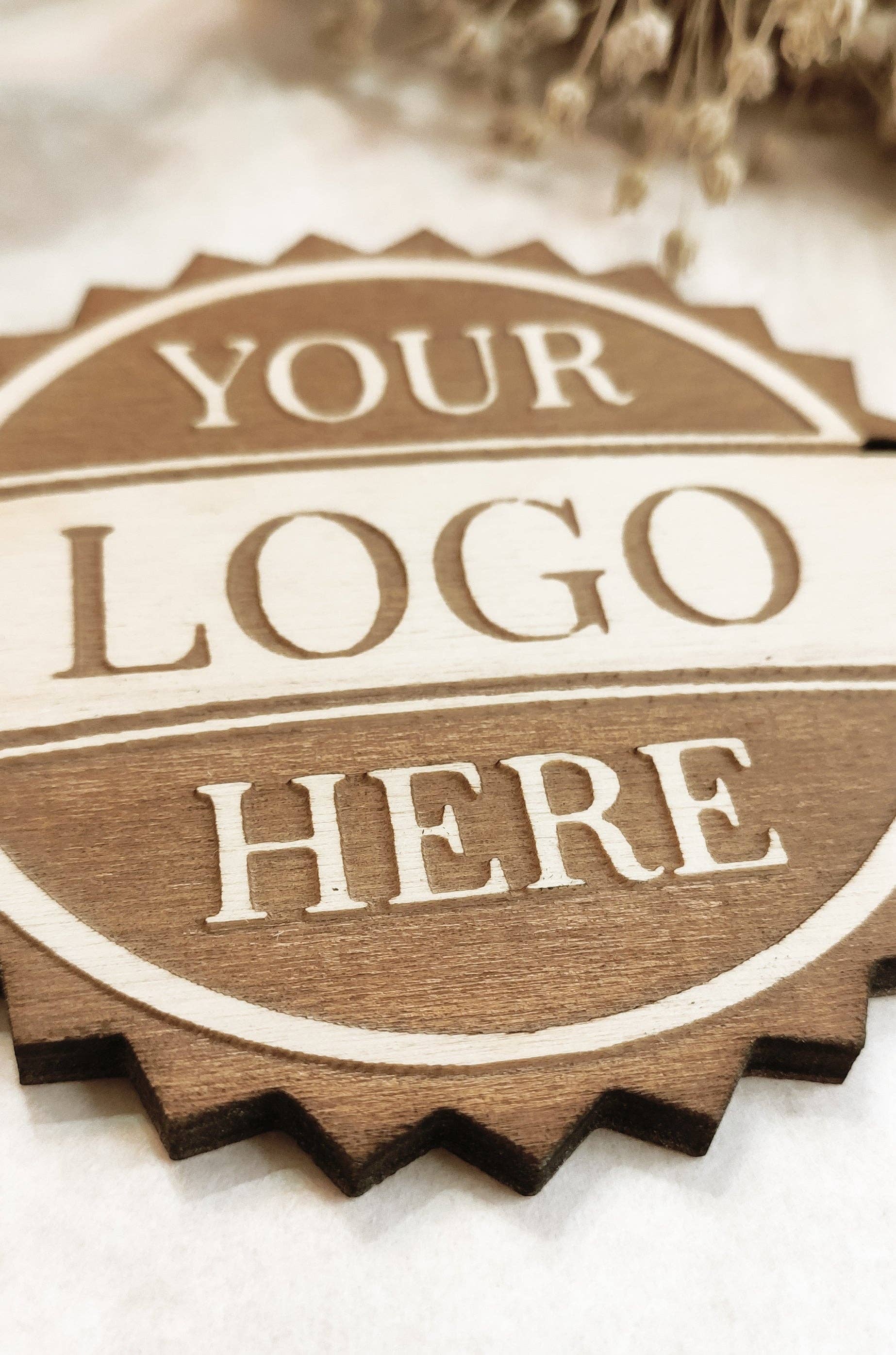 Studio Rima – wholesale Coasters – Custom Wood Coasters - Any Logo, Text or Image - Free Design3