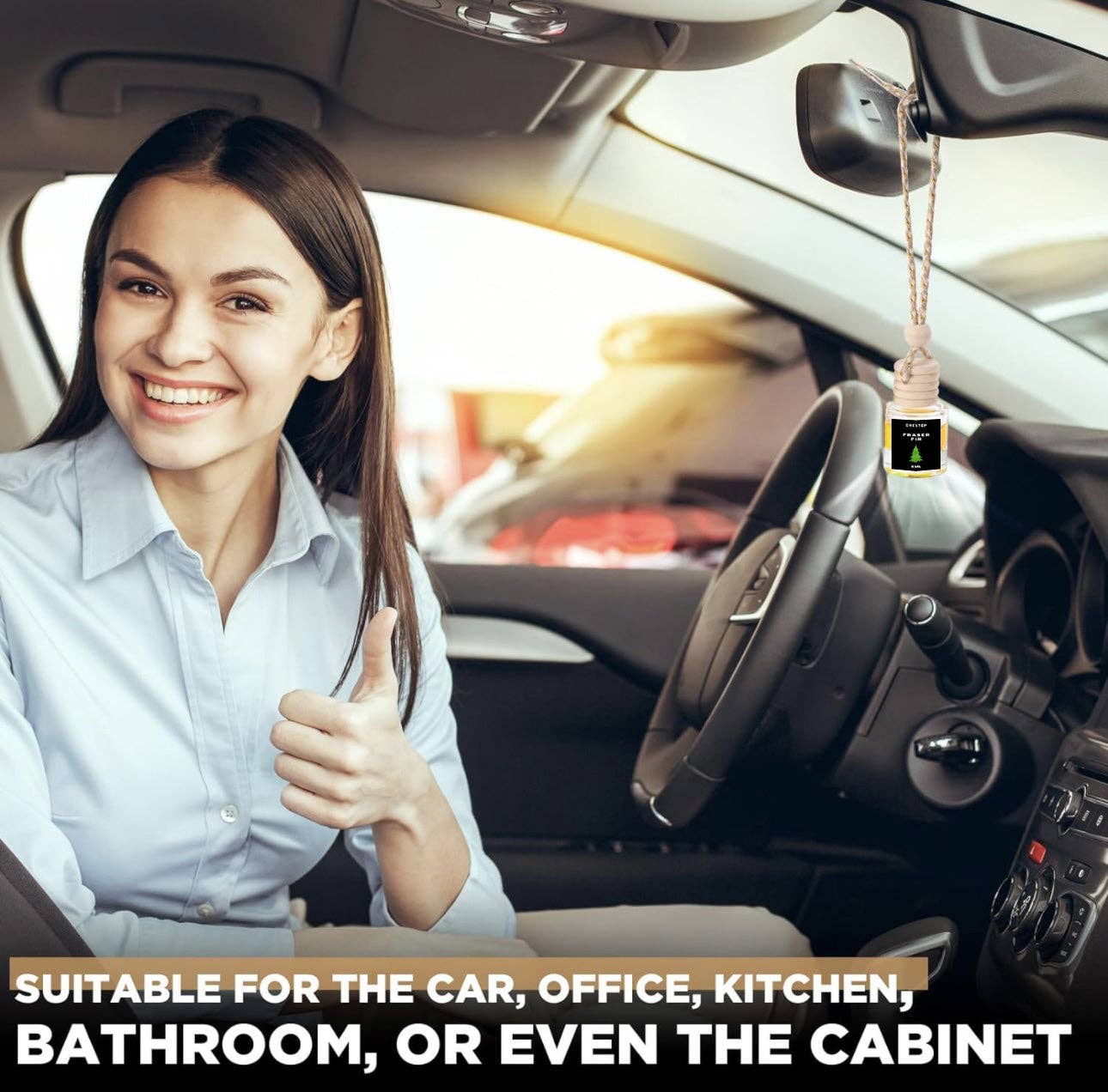 OneStop Candles LLC - Venta al por mayor Ambientador de coche - Unisex - Difusor ambientador para coche Barber House3