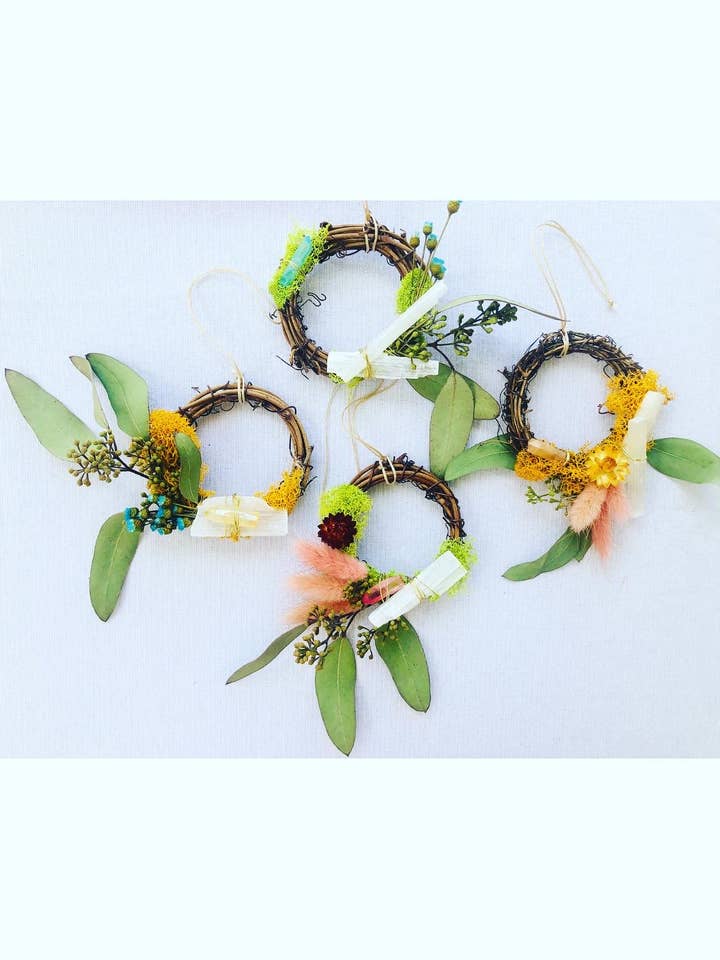 Tiny Fairy Wreath for wholesale by The Golden Hour Studios