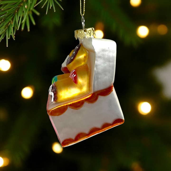 Noel Box - Wholesale Ornament - Donut Box Christmas Ornament – Glass Holiday Decoration2