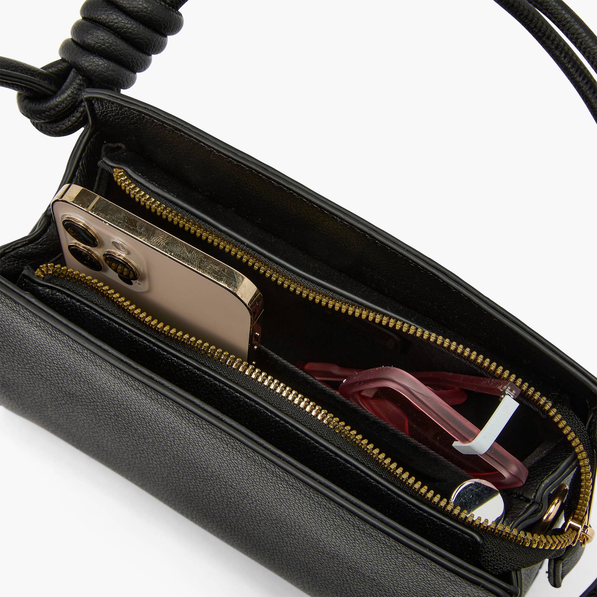 Like Dreams - Vente Sacoche – femme - Sac cabas chic à poignée tressée Luna pour toutes les tenues21