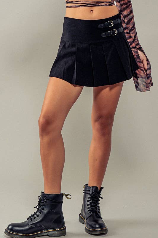 Fashion Week - Wholesale Skirt - Women's - Utility Pleated Skirt6