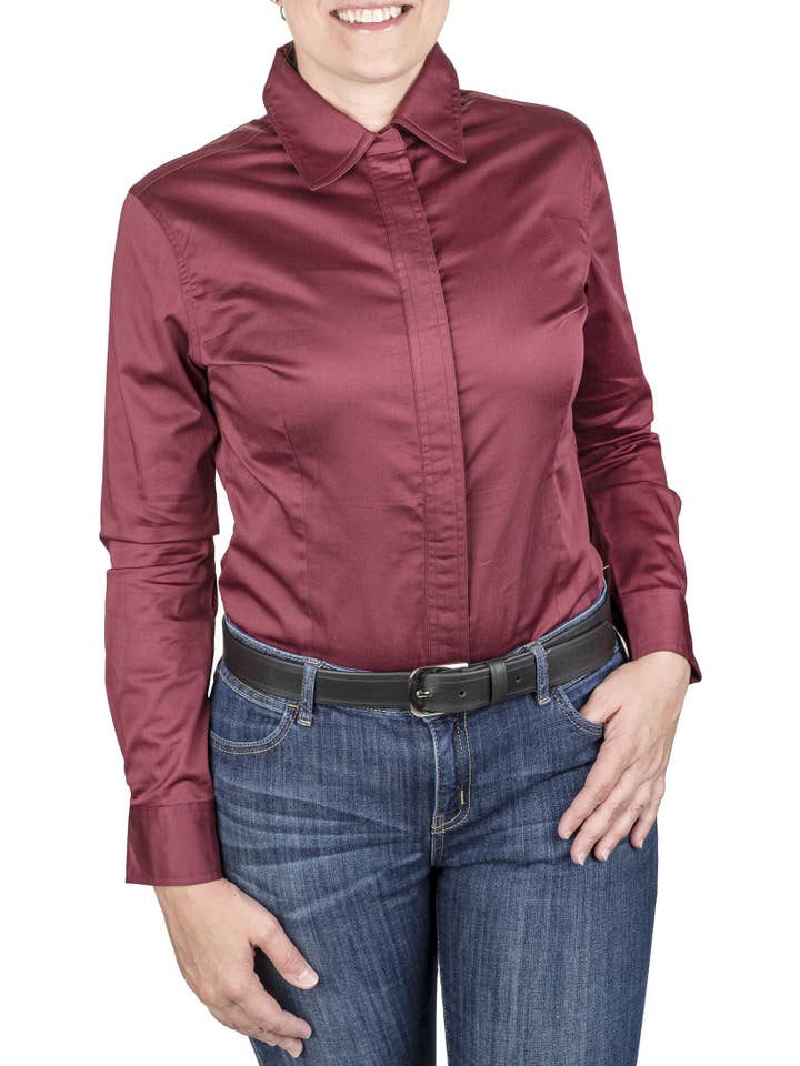 JPC Equestrian - Wholesale Button Down Shirt - Women's - TuffRider Ladies Americana Western Shirt