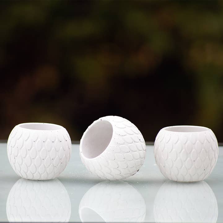 Bella Home Garden Decor - Wholesale Plant pot - Succulent Mini Pot Tear Pattern2