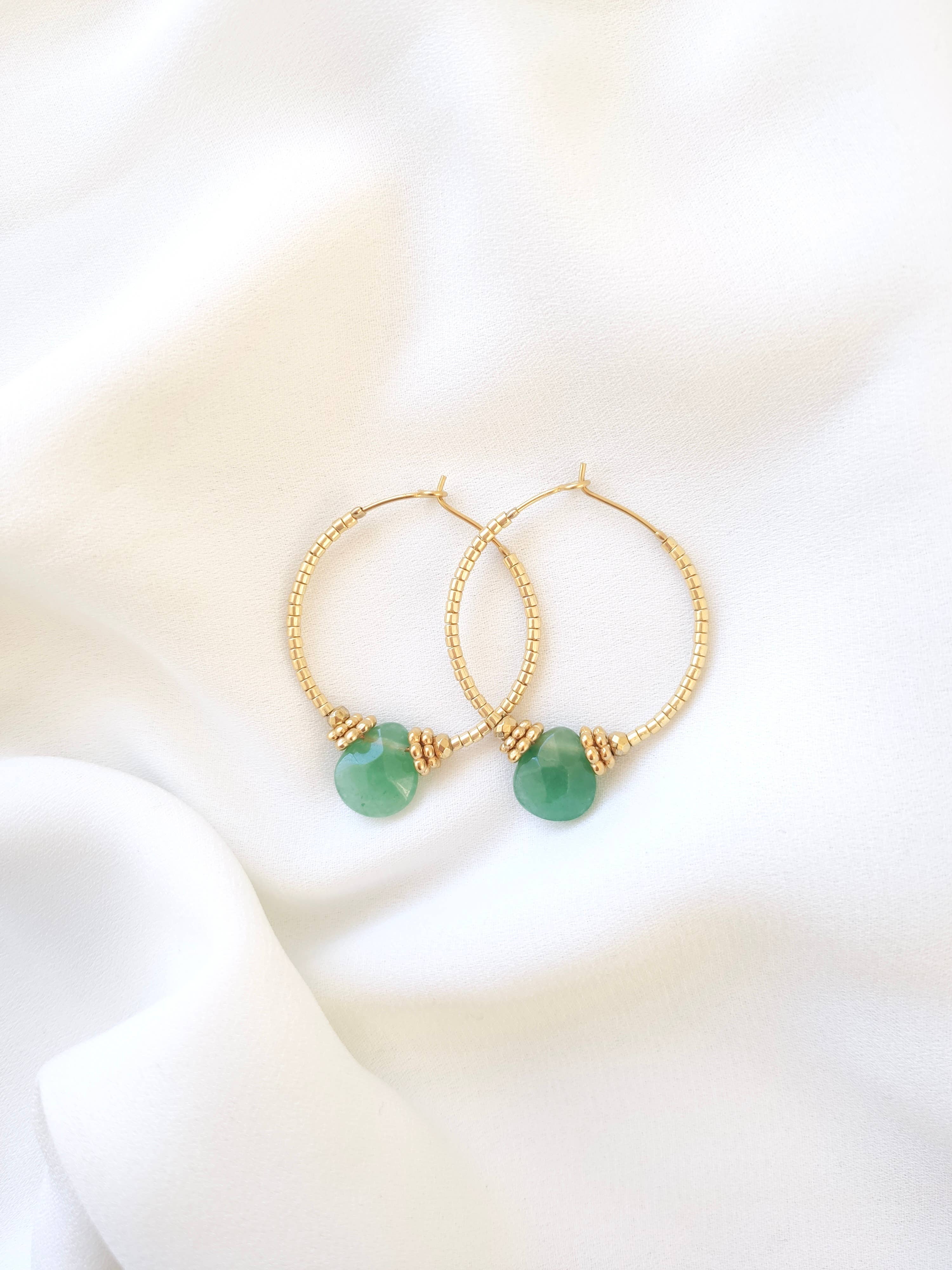 L'Atelier d'Artémis - Wholesale Hoop Earrings - OLYMPE hoop earrings2