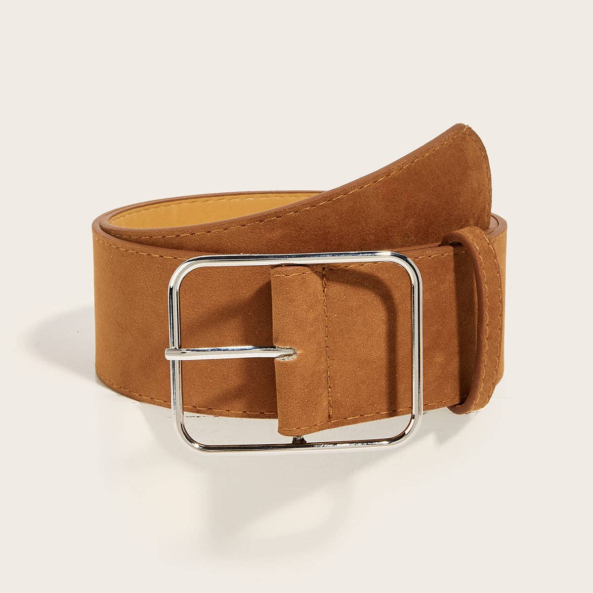 Dipped Shop - Wholesale Belt - Women's - Vintage Simple Adjustable Wide Belt DP25G4507