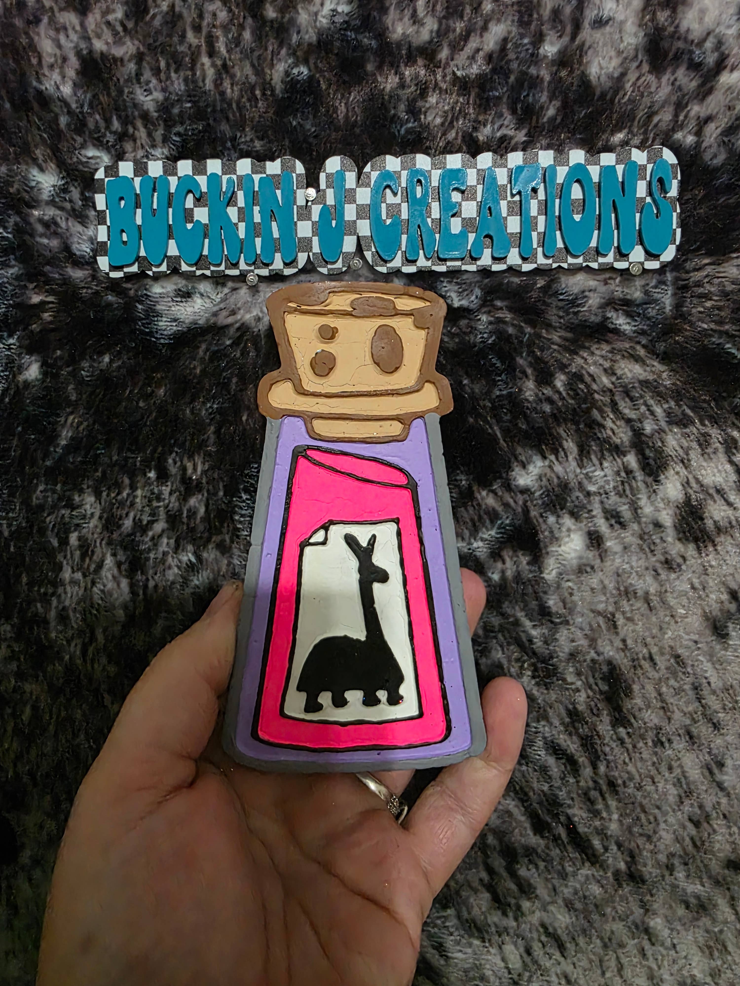 Buckin J Creations - Wholesale Car Freshener - Women's - Lama Potion Funny Car Air Freshener0