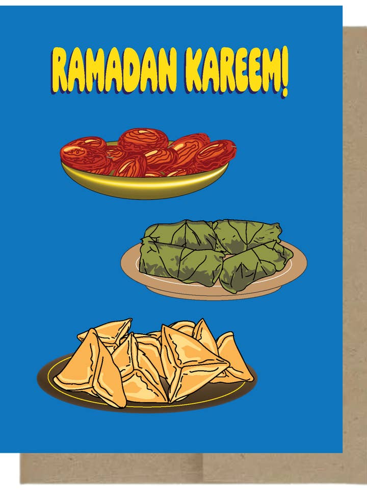 Carte de vœux Ramadan Kareem pour la vente par Harmony Art Shop