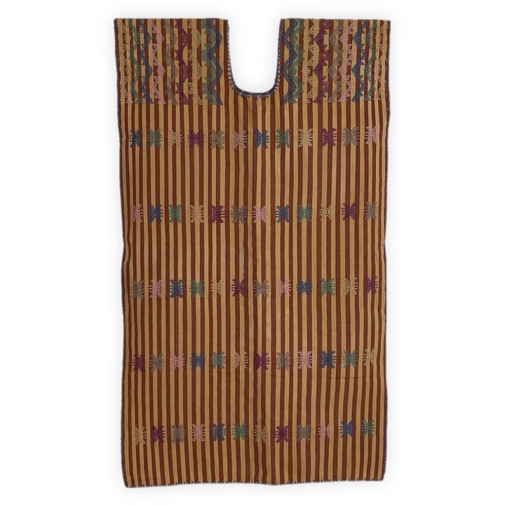 Gracias MX - Wholesale Blouse - Women's - Oaxacan Sunset Huipil - Traditional Weave2